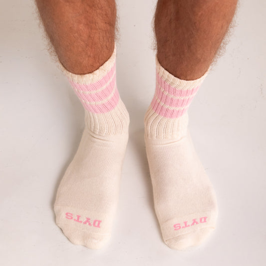 The Pink Retro Sock