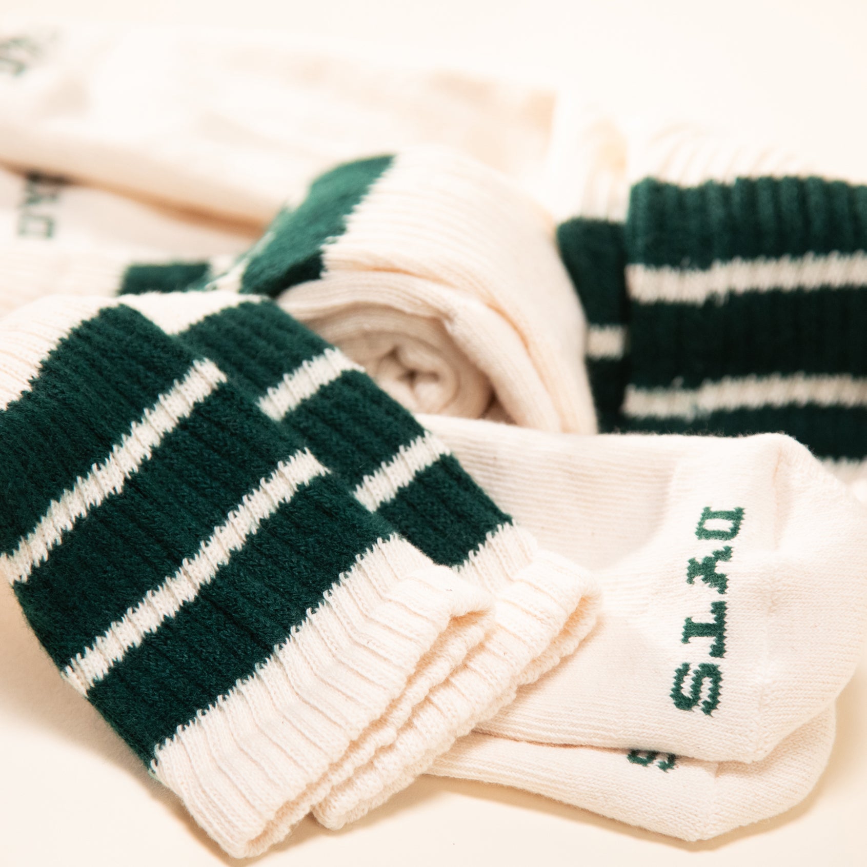 The Green Retro Sock