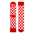 Load image into Gallery viewer, Red + White Checkered Socks
