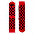 Load image into Gallery viewer, Red + Black Checkered Socks
